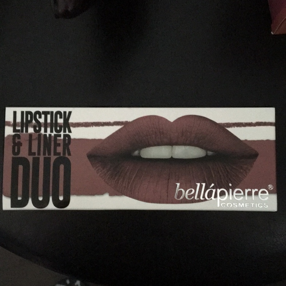 Bella Pierre Nude Lipstick & Liner Duo NIB